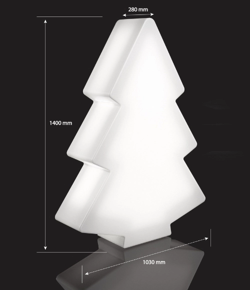 Duża choinka 140 cm wymiary